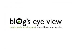 Blah Blog What is it We BLog Blog