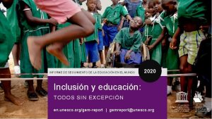 INFORME DE SEGUIMIENTO DE LA EDUCACIN EN EL