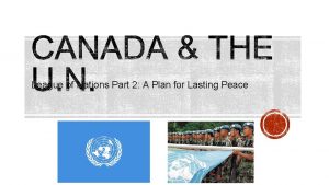 League of Nations Part 2 A Plan for
