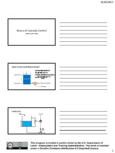 06062017 Cascade LevelFlow Loop Tank Fill Level set