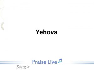 Yehova Song Ch Yehova Israyelu Deva Devudavu God