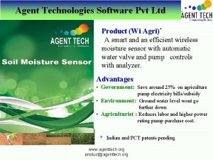 Agent Technologies Software Pvt Ltd Product Wi Agri