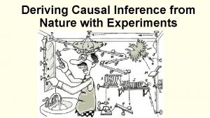 Deriving Causal Inference from Nature with Experiments Goals