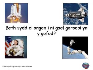 Beth sydd ei angen i ni gael goroesi