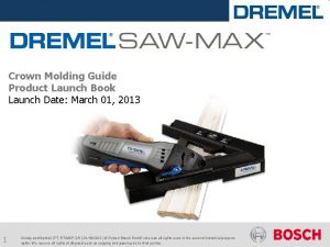 Crown Molding Guide Product Launch Book Launch Date