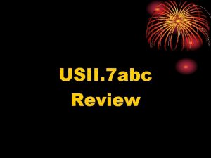 USII 7 abc Review Instability after World War