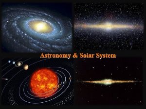 Astronomy Solar System Solar System Note Taking 1