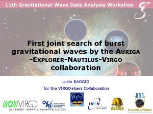 First joint search of burst gravitational waves by