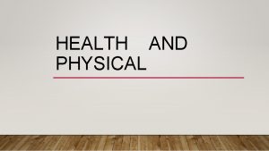 HEALTH AND PHYSICAL YOGA Introduction Yoga is essentially