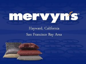 Hayward California San Francisco Bay Area Mervyns Middle