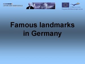 Famous landmarks in Germany Nuremberg Imperial Castle For