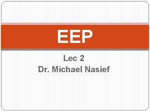 EEP Lec 2 Dr Michael Nasief Series AC