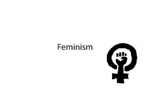 Feminism Role Models List as many role models