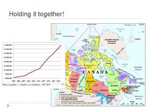 Holding it together Politics Canada Economy Society Politics