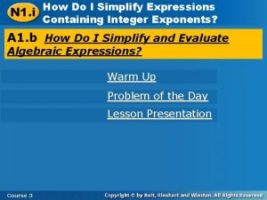 How Do I Simplify Expressions 4 1 Exponents