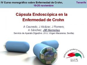 IV Curso monogrfico sobre Enfermedad de Crohn 19