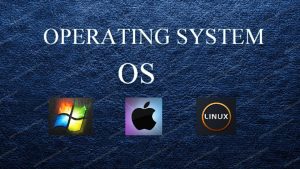 OPERATING SYSTEM OS OPERATING SYSTEM 101 Its just