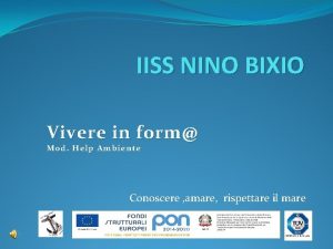 IISS NINO BIXIO Vivere in form Mod Help