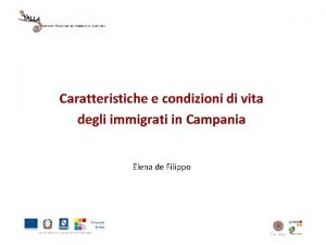 Caratteristiche e condizioni di vita degli immigrati in