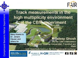 Track measurements in the high multiplicity environment at