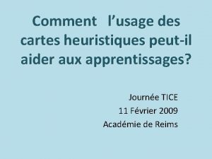 Comment lusage des cartes heuristiques peutil aider aux