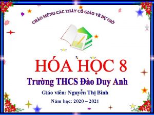 Gio vin Nguyn Th Bnh Nm hc 2020
