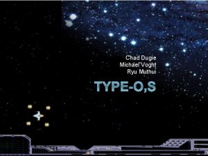 Chad Dugie Michael Voght Ryu Muthui TYPEOS Game