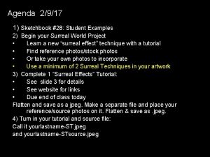 Agenda 2917 1 Sketchbook 28 Student Examples 2