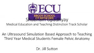 Shubham Upadhyay Medical Education and Teaching Distinction Track