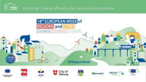 Workshop Energy efficiency for lowincome households Energy poverty