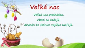 Vek noc prichdza vetci sa raduj druhci zo