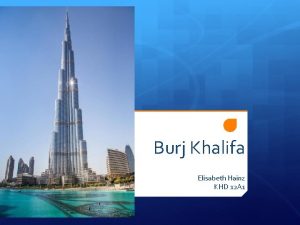 Burj Khalifa Elisabeth Hainz KHD 12 A 1