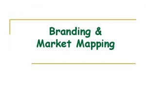 Branding Market Mapping Recap the Boston Matrix Market
