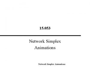 15 053 Network Simplex Animations Calculating A Spanning