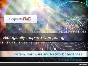 Biologically Inspired Computing System Hardware and Network Challenges