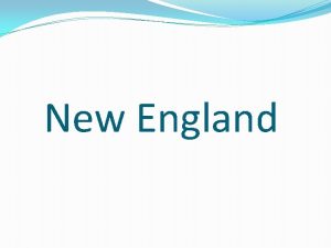 New England The Puritans The Plymouth Colony The