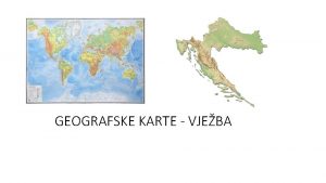 GEOGRAFSKE KARTE VJEBA Raunaj u biljenici ili na