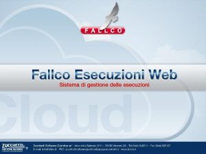 Fallco Esecuzioni Web Introduzione Fallco Esecuzioni Web nativo