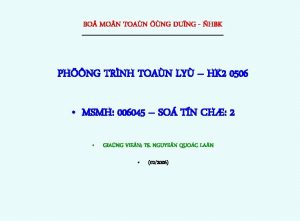 BO MO N TOAN NG DUNG HBK PHNG