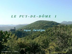 LE PUYDEDME Rgion 28 December 2021 FRANCE 1