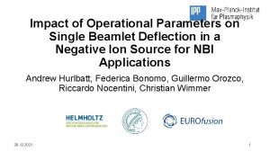 Impact of Operational Parameters on Single Beamlet Deflection