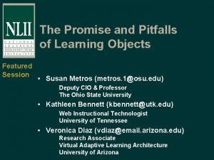 The Promise and Pitfalls of Learning Objects Featured