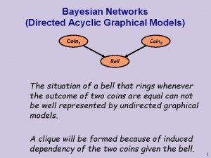 Bayesian Networks Directed Acyclic Graphical Models Coin 2