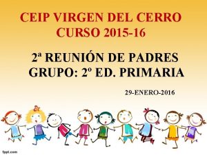 Ceip virgen del cerro Ceip virgen del cerro