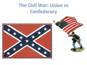 The Civil War Union vs Confederacy Civil War