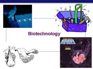 Biotechnology AP Biology 2007 2008 Biotechnology today Genetic