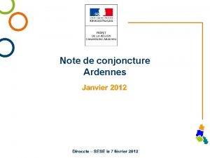 Note de conjoncture Ardennes Donnes de cadrage Donnes