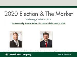 2020 Election The Market Wednesday October 21 2020