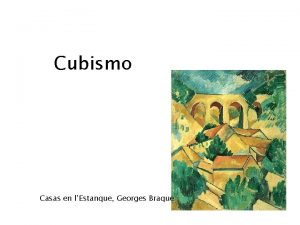 Cubismo Casas en lEstanque Georges Braque Georges Braque