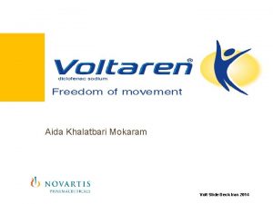 Aida Khalatbari Mokaram Volt Slide Deck Iran 2014